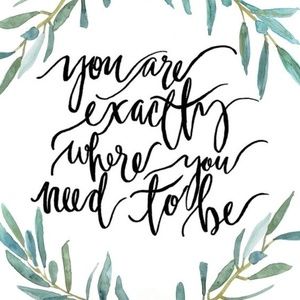 you